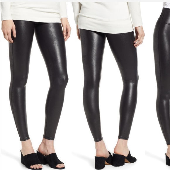 Spanx faux leather leggings - Picture 1 of 1